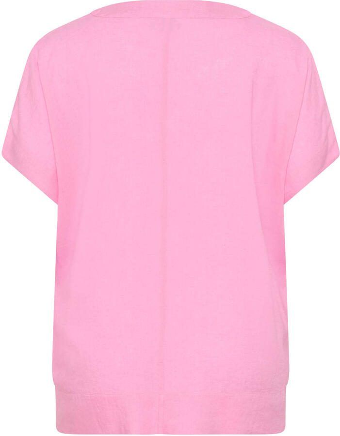 Kaffe Curve top roze - Foto 2
