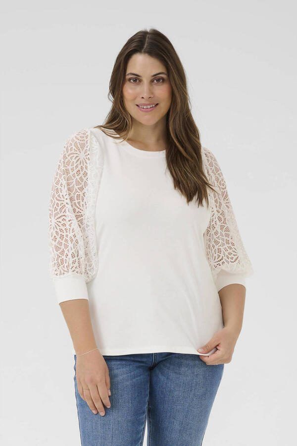 Kaffe Curve top wit