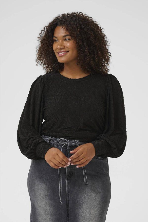 Kaffe Curve top zwart