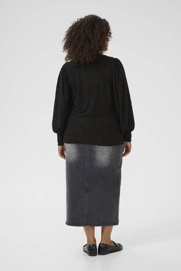 Kaffe Curve top zwart - Foto 3