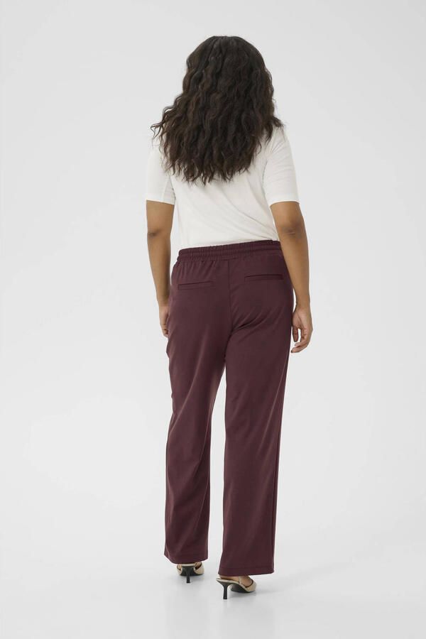 Kaffe Curve wide leg high waist broek - Foto 2