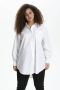 Kaffe Curve oversized blouse KClone wit - Thumbnail 1