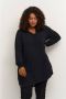 Kaffe Curve KCami LS Tunic Blauw Dames - Thumbnail 1