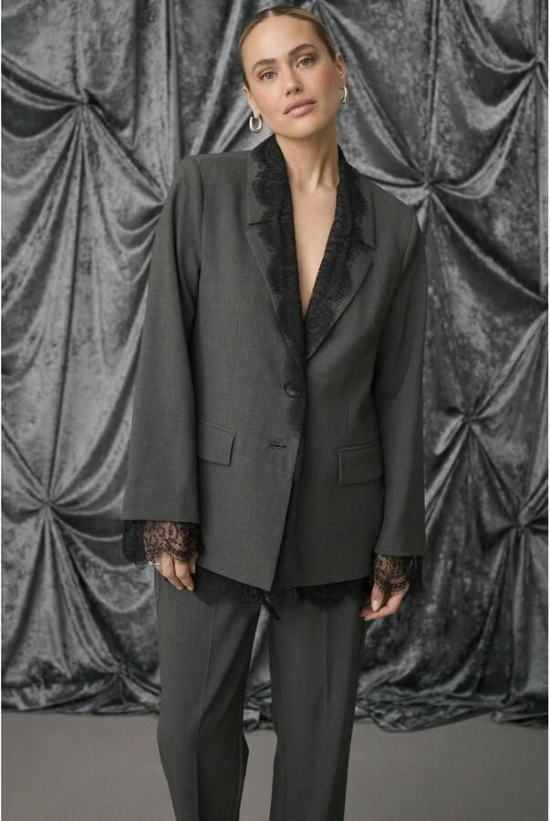 Kaffe blazer grijs - Foto 2