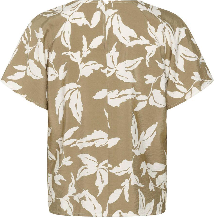 Kaffe blousetop bruin - Foto 2