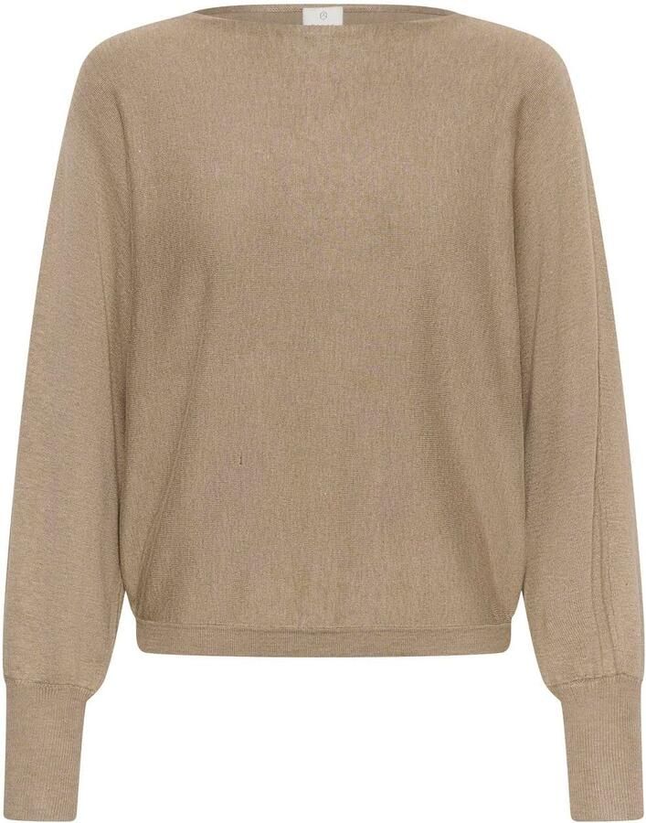 Kaffe gebreide trui beige