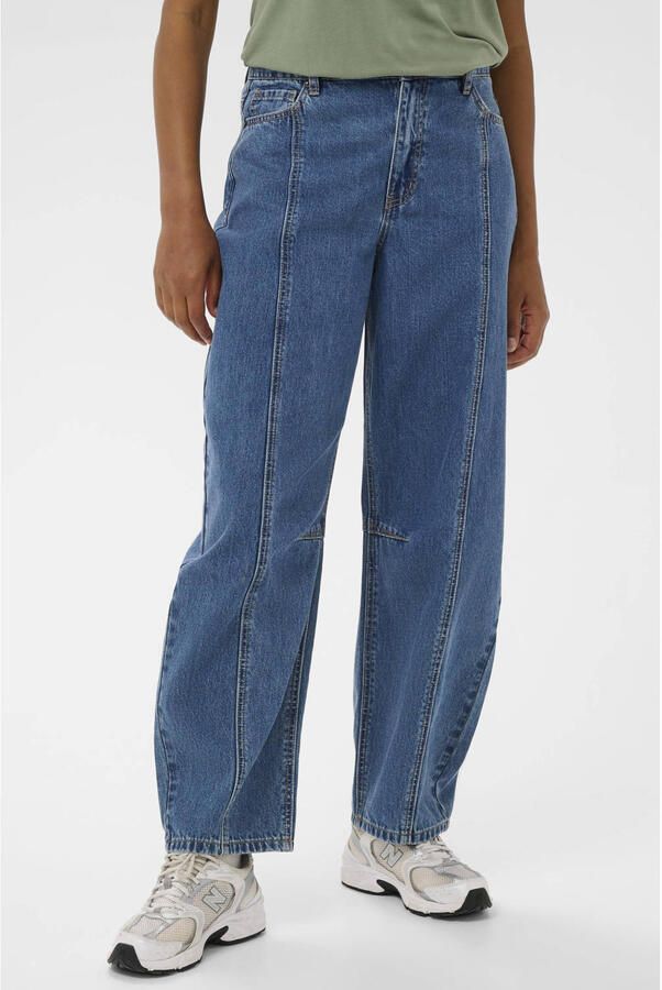 Kaffe high waist medium blue denim - Foto 2