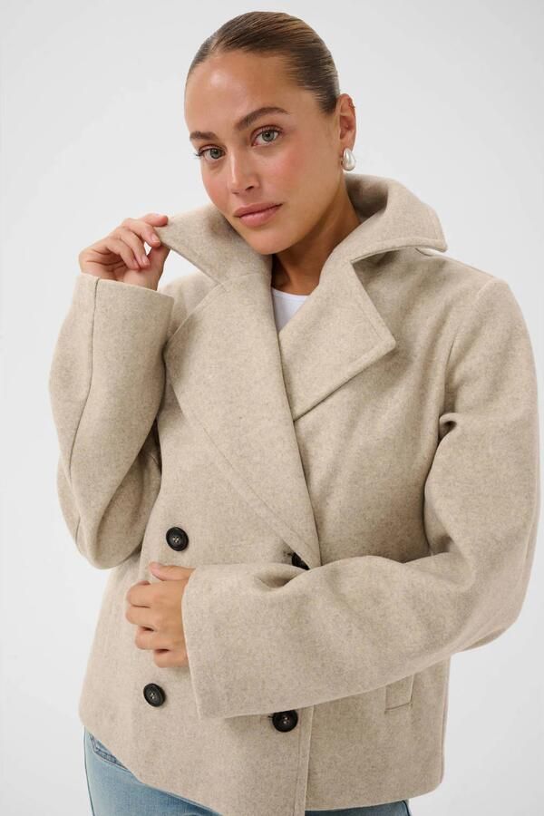 Kaffe manteljas beige - Foto 3
