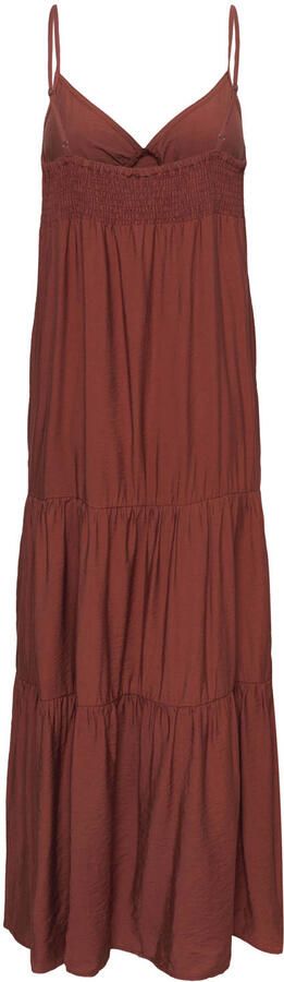 Kaffe maxi jurk rood - Foto 2