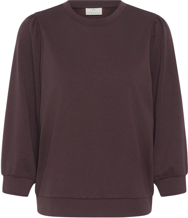 Kaffe pullover donkerrood