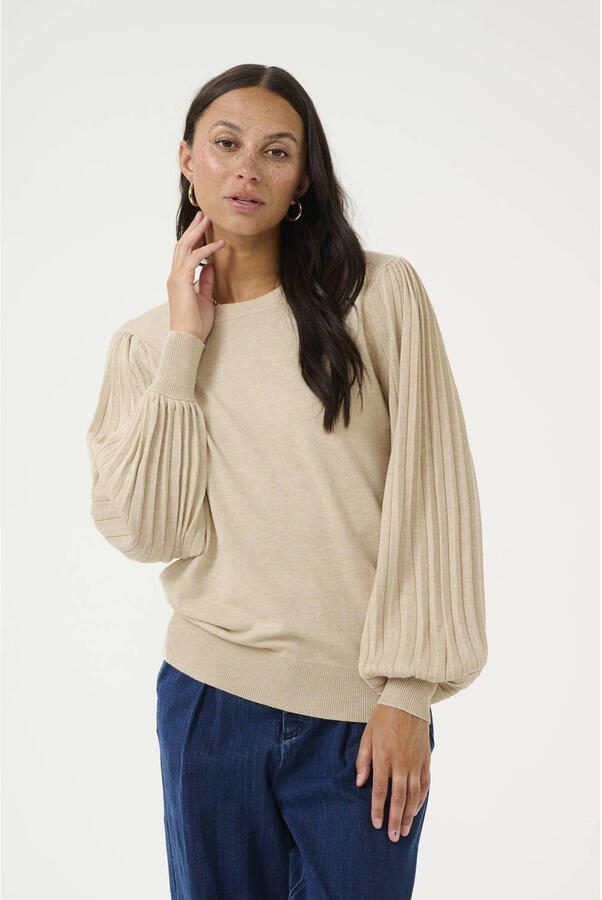 Kaffe pullover Kalone beige - Foto 3