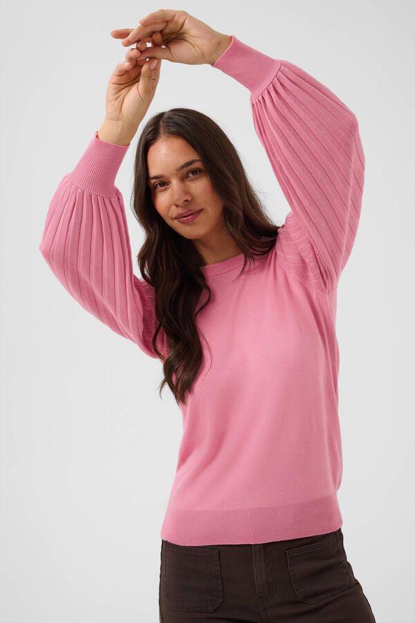 Kaffe pullover roze