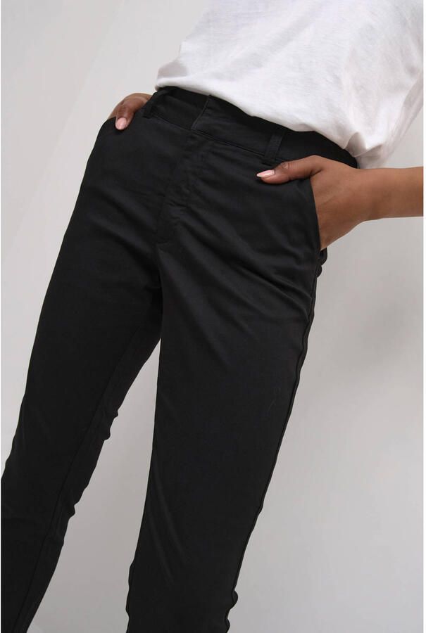Kaffe regular fit chino zwart
