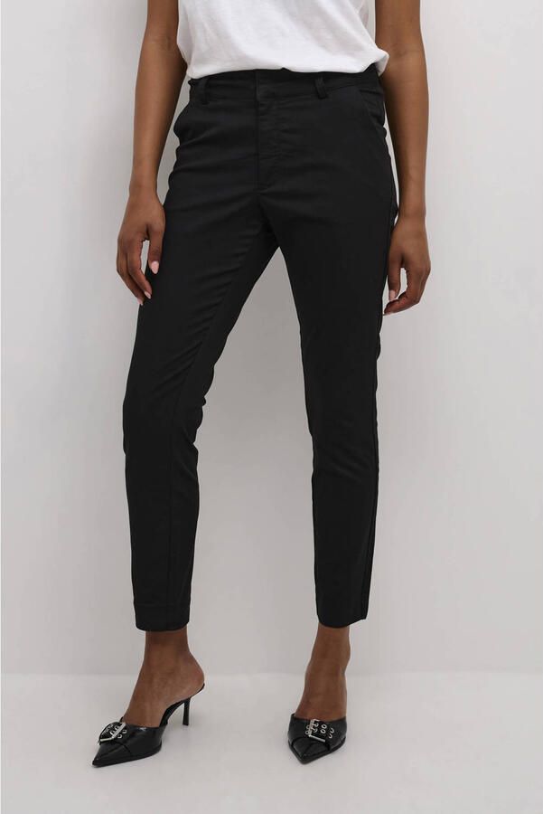 Kaffe regular fit chino zwart - Foto 2