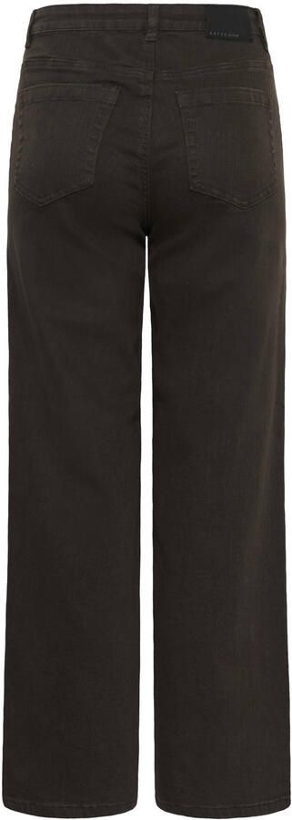 Kaffe regular fit jeans bruin - Foto 3