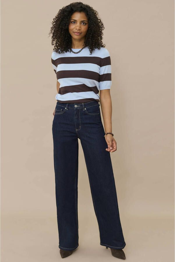 Kaffe regular fit jeans donkerblauw - Foto 2
