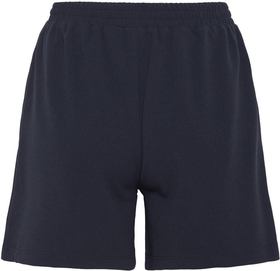Kaffe regular high waist casual short donkerblauw - Foto 2