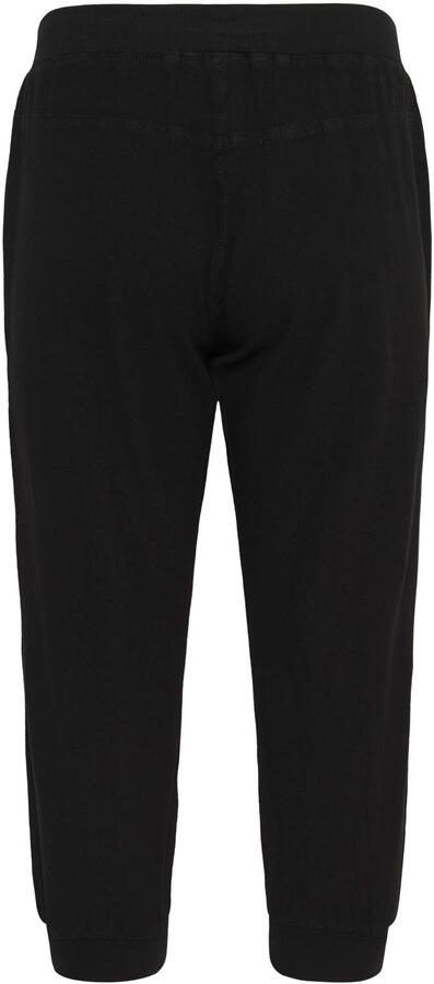 Kaffe relaxed regular waist capri zwart - Foto 2