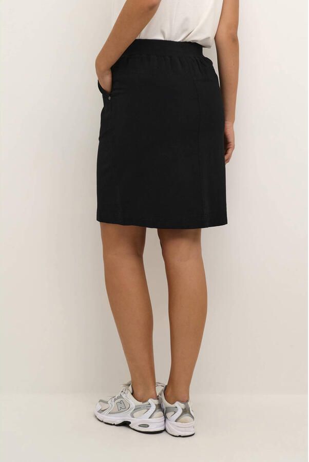 Kaffe Knielange rok met steekzakken model 'NAYA' - Foto 3