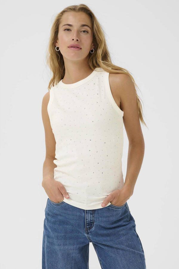 Kaffe singlet ecru - Foto 3