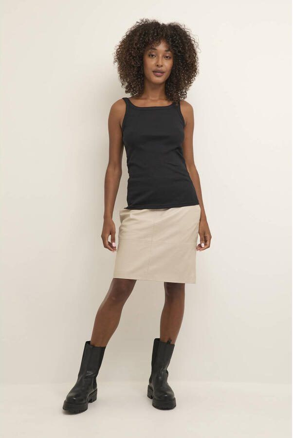 Kaffe singlet zwart