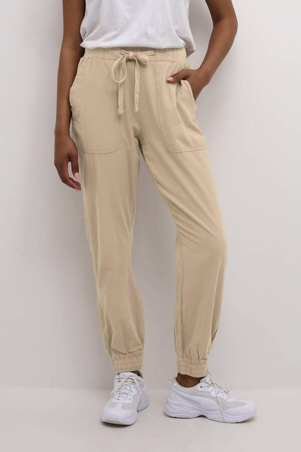 Kaffe Joggingbroek in effen design model 'KANAYA' - Foto 2