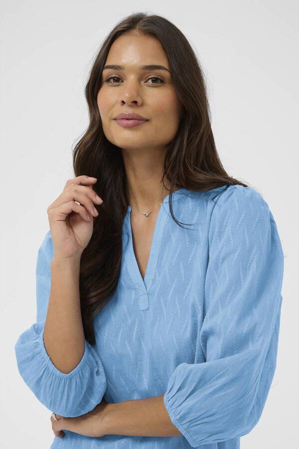 Kaffe top blauw - Foto 3