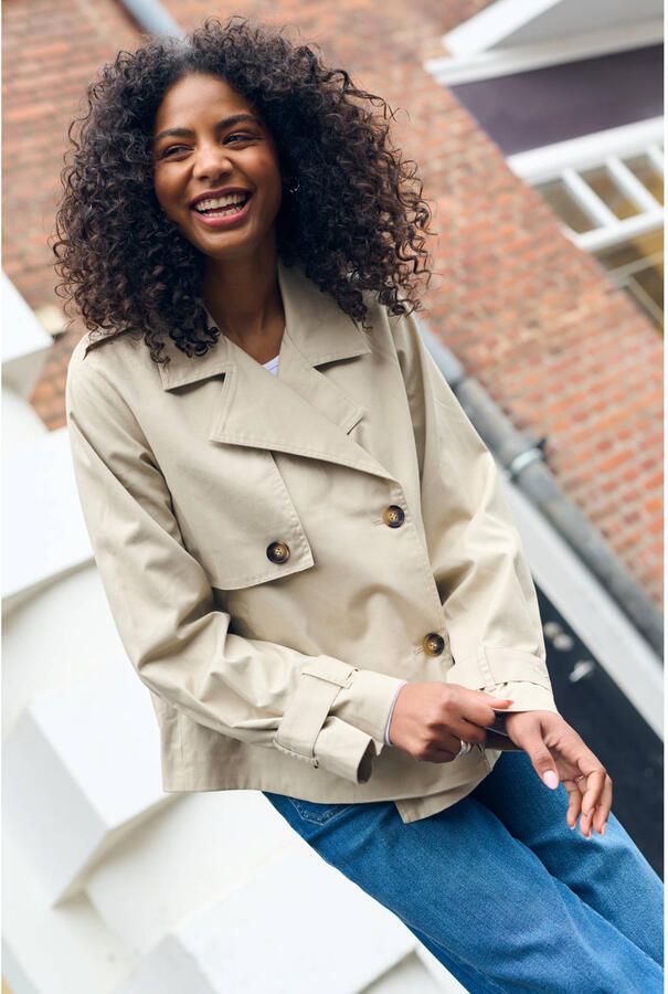 Kaffe trenchcoat beige - Foto 2