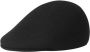Kangol Zwarte naadloze wollen pet 507 Black - Thumbnail 1