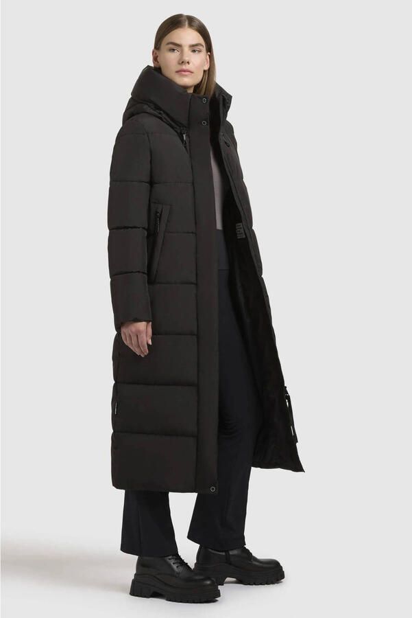 Khujo Gewatteerde jas SOULANI4 waterafstotende coating op de zakken met ritssluiting