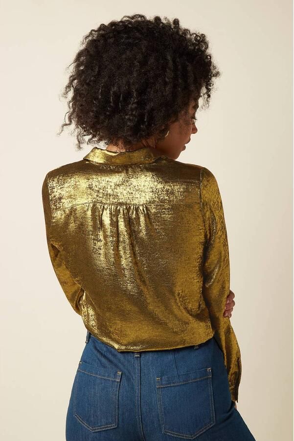 King Louie blouse goud - Foto 3