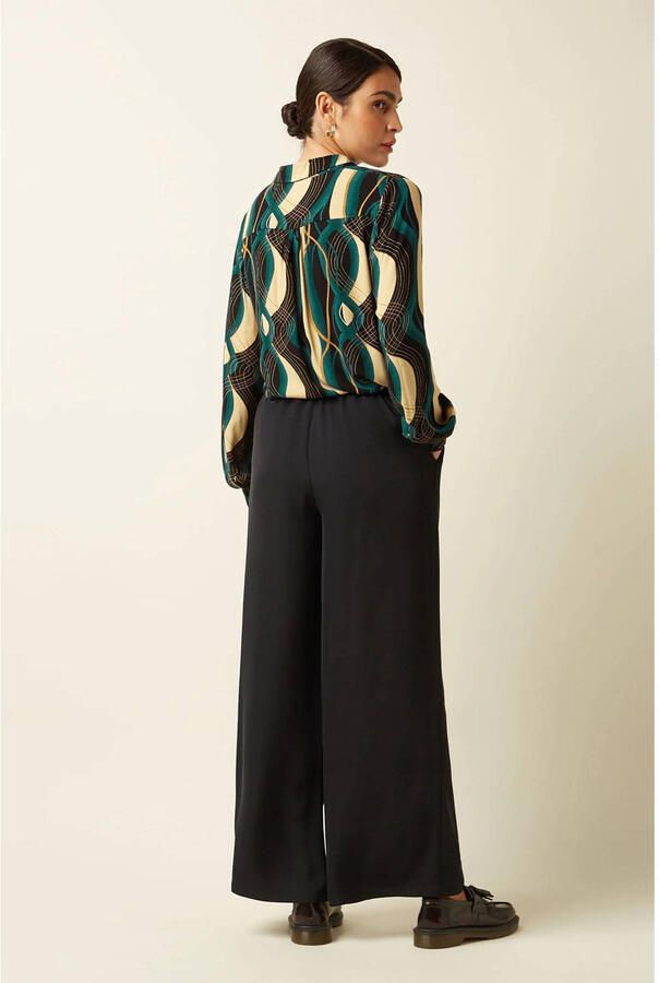 King louie Overhemd 09978 Maisie Blouse Elysse 001 Black - Foto 3