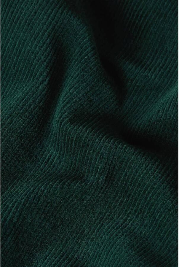 King Louie corduroy wide leg broek donkergroen - Foto 2
