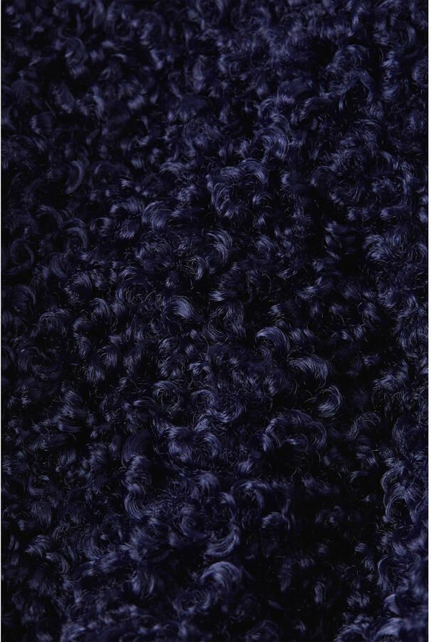 King Louie faux fur jas donkerblauw - Foto 2