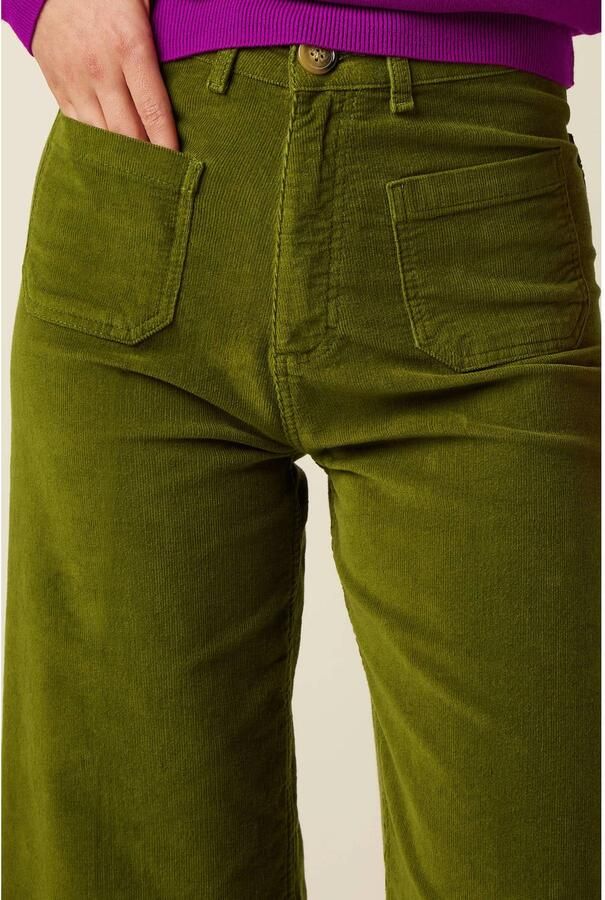 King Louie flared jeans groen - Foto 2