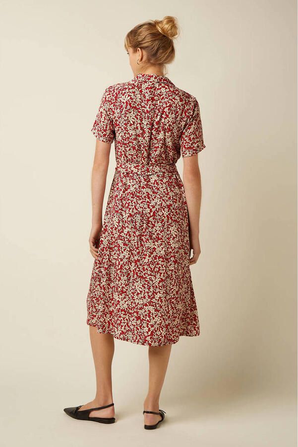 King louie Jurk Olive Dress Paradis Chili Red - Foto 2