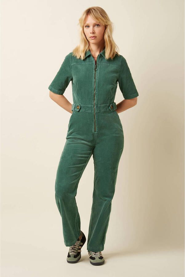 King louie Jumpsui Garbo Zip Jumpsuit 07479 Matcha Green - Foto 3