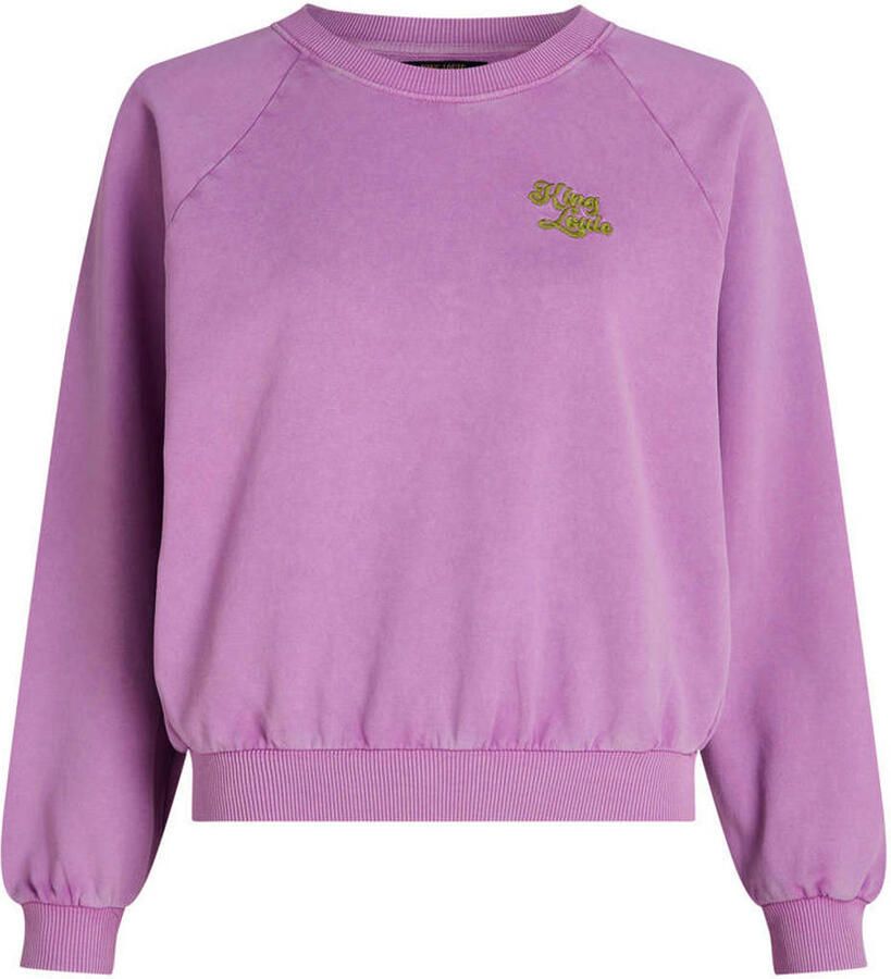 King louie Sweaters Bibi Sweatshirt 10885 Iris Purple