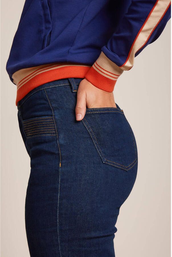 King louie Flared Bootcut Chris Pants Onyx Denim 09730 Deep Blue