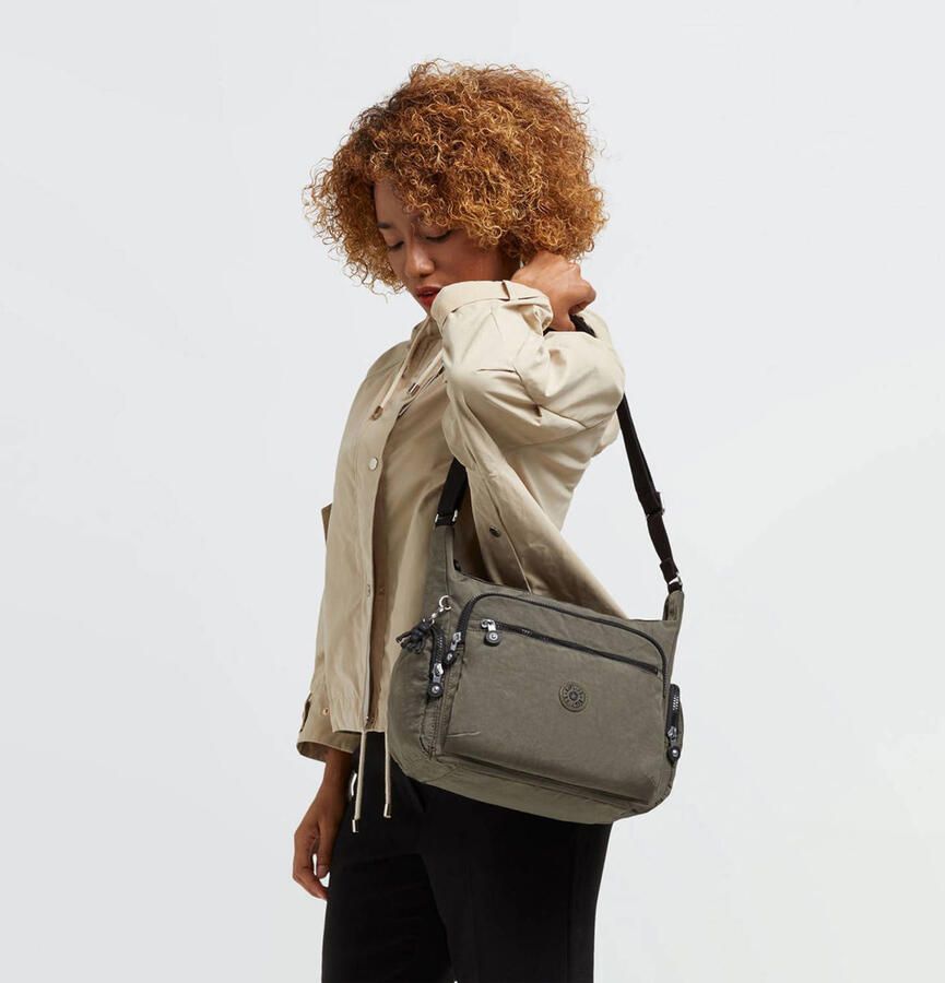 Kipling Gabbie Shoulderbag green moss - Foto 2