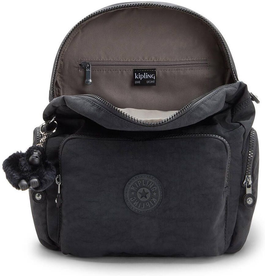 Kipling City Zip Rugzak Black Dames - Foto 2
