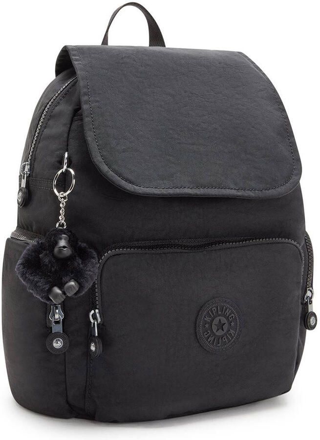 Kipling City Zip Rugzak Black Dames - Foto 3
