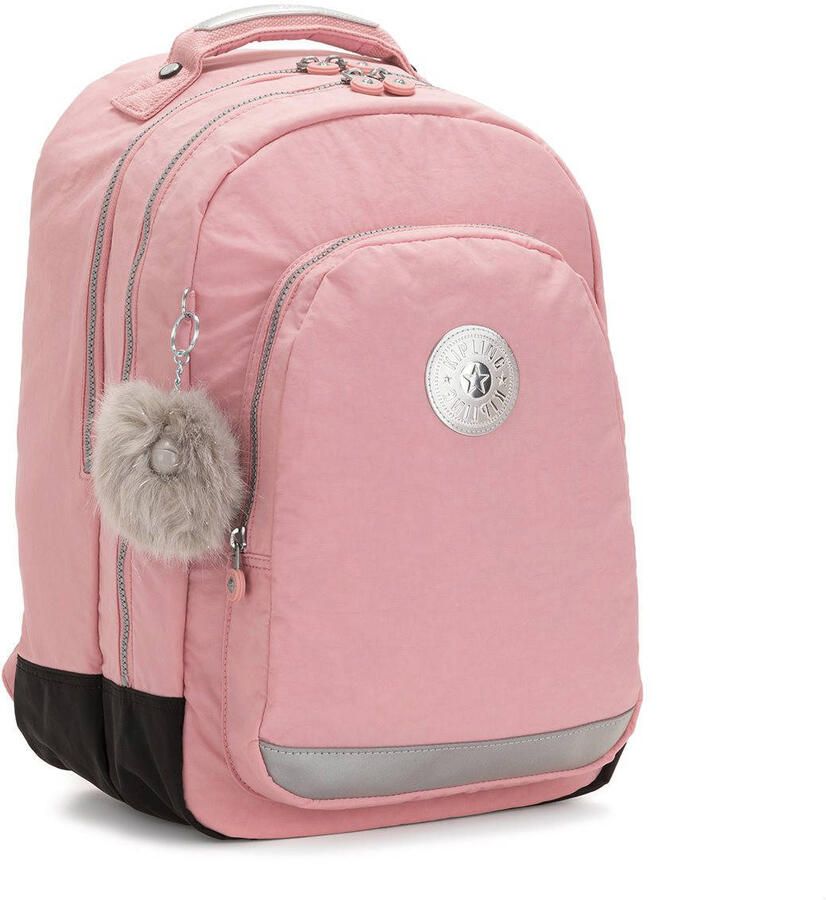 Kipling rugzak Class Room roze - Foto 2