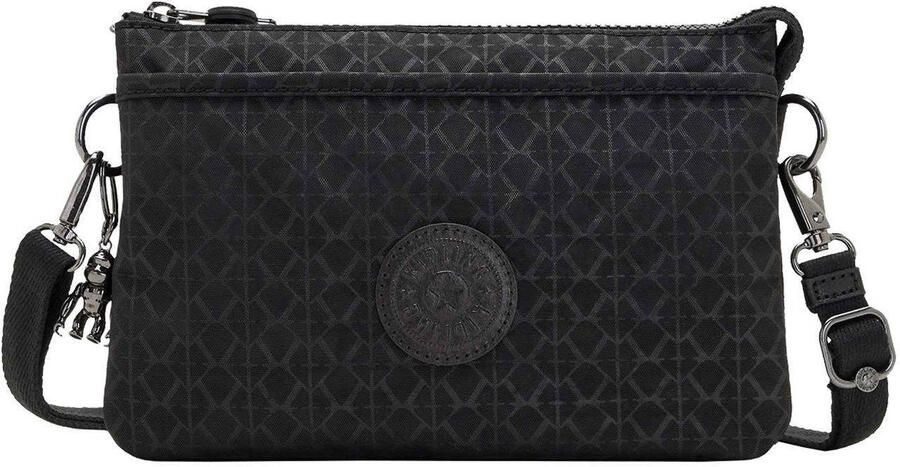 Kipling tas met print zwart