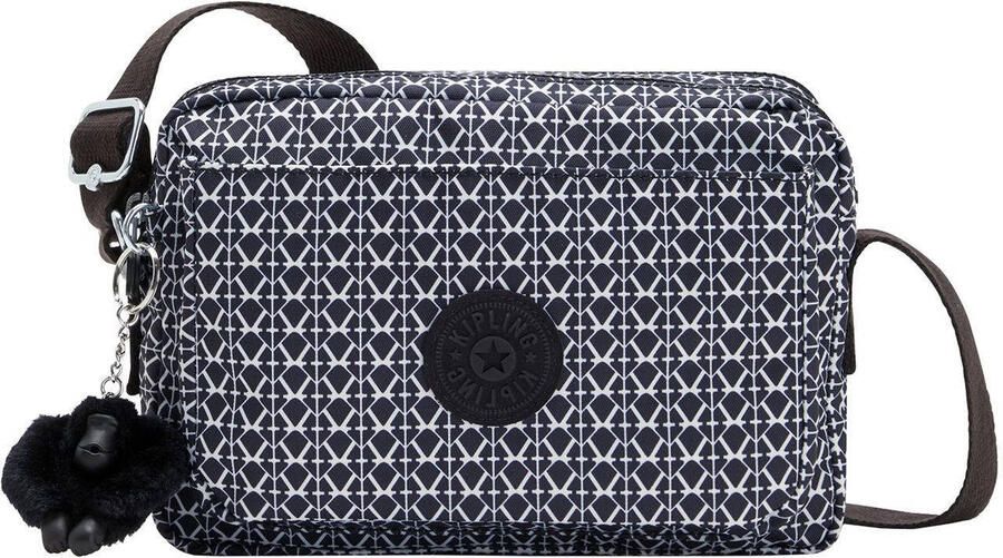 Kipling tas met print zwart