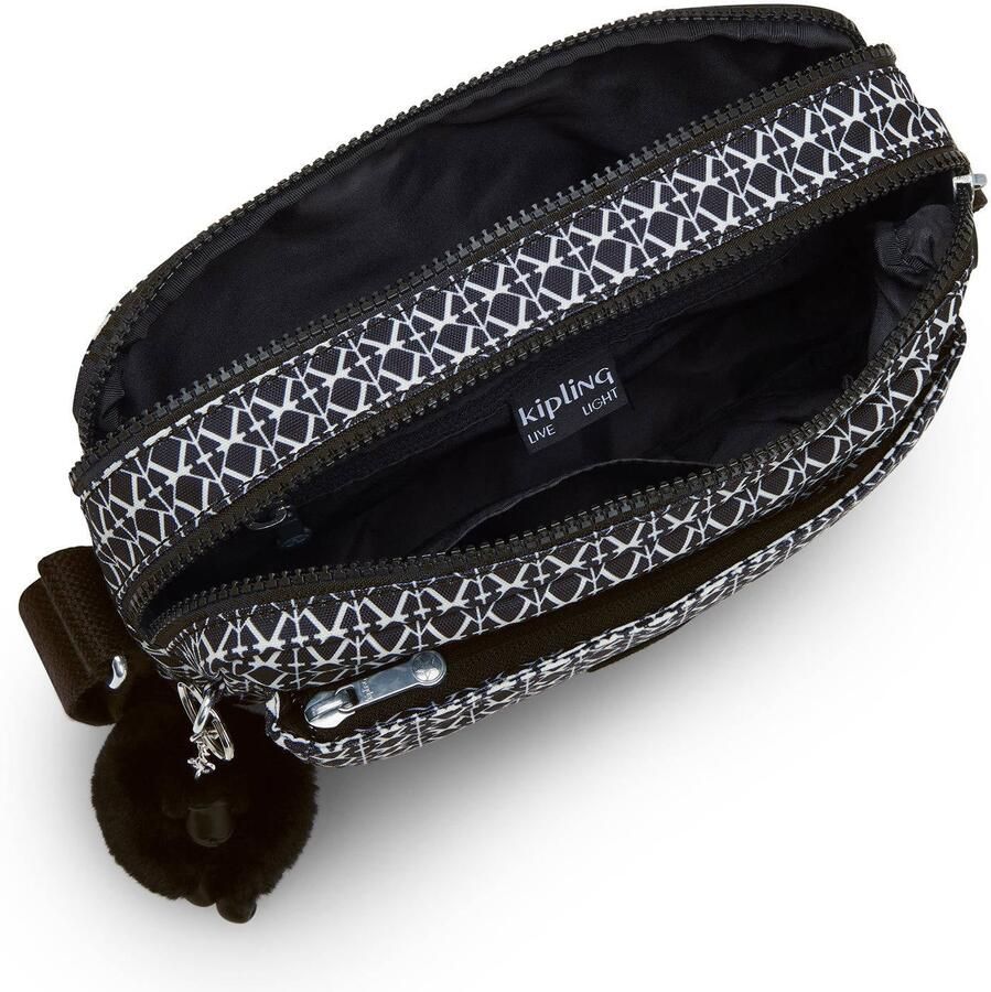 Kipling tas met print zwart - Foto 2