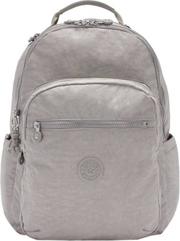 Kipling rugzak Seoul lichtgrijs