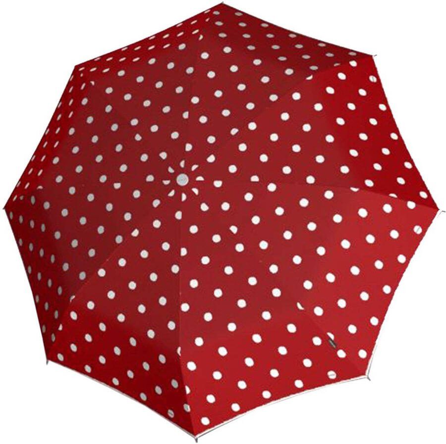 Knirps paraplu T-200 Medium duomatic rood wit