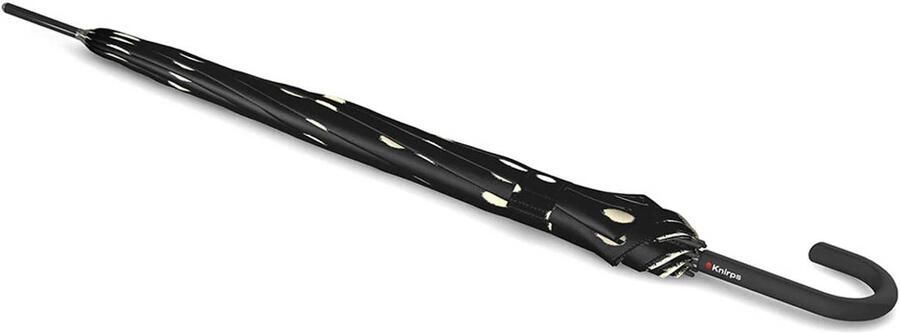 Knirps paraplu T.760 Stick Automatic zwart wit - Foto 3