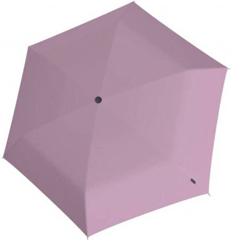 Knirps paraplu U200 Ultra Light Duomatic roze zwart